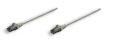 Intellinet Patch Cable Cat6 Gray 0.5 ft Snagless Boot, image 4