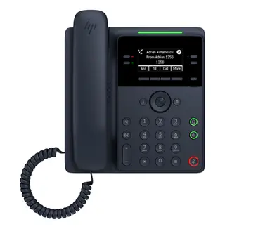 HP Poly Edge V200 Opensip Deskphone with Power Supply No Radio HP Poly Edge V200
