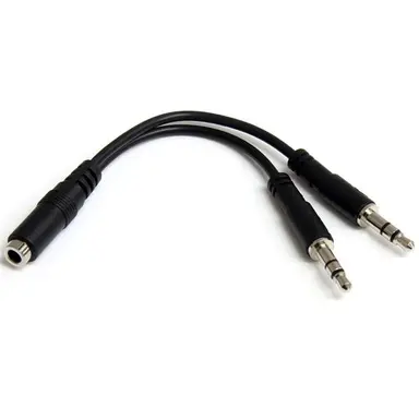 StarTech.com Connect a 4-Position Headset with Audio and Microphone Input to Your Desktop or