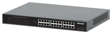 24-PORT Gigabit Ethernet POE+ Switch with 2 Sfp Ports