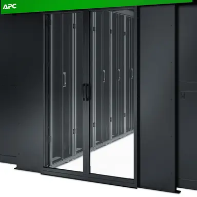 APC BY Schneider Electric Dual Sliding Door Black, image 4