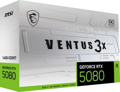 MSI Computer Rtx 5080 16 GB Ventus 3X OC White, image 6