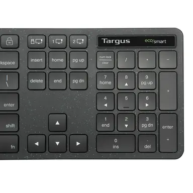 Targus Sustainable Wireless Keyboardfull-Size Wireless Ecosmart Keyboard Black, image 7