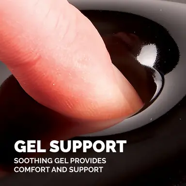 Fellowes Crystals Gel Mousepad Wrist Support Black, image 7