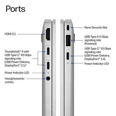HP EBXFLG2I14AI U5 335 14 32GB/512 PC Intel U5335 14 Wuxga Agleduwva TS Uma W, image 7