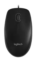 Logitech B100 Optical USB Mouse - Black, image 3