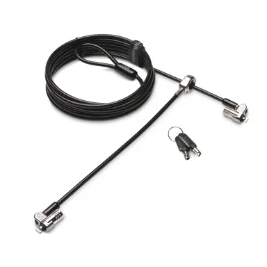 Kensington Computer Microsaver 2.0 Keyed Twin Laptop Lock