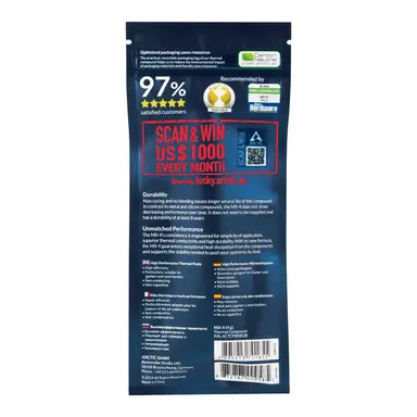 Arctic Cooling MX 4 4G 2019 Thermal Compound for All Coolers, image 7