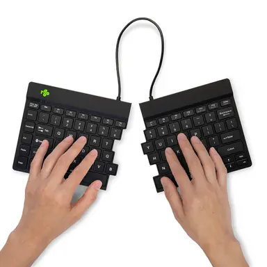 R-Go Ergonomic Keyboard, Split Keyboard with Break Light, Qwerty (US), Bluetooth, image 8