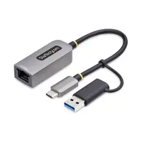 StarTech.com 2.5GBE USB-C to Ethernet Adapter with USB-a Converter, Nbase-T NIC, USB 3.0 Type, image 3