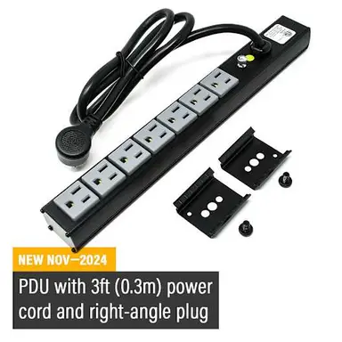 Chief Tempo FP Wall Mount System, PDU Bundle, image 3