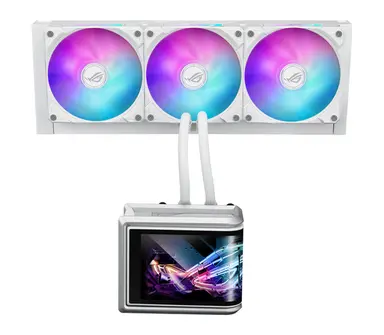 ASUS Rog Ryuo IV Slc 360 Argb White Edition All-In-One CPU Liquid Cooler Shorte, image 5