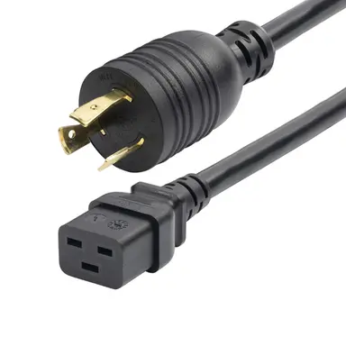 StarTech.com 6 ft (1.8 m) Heavy Duty Power Cord, Twist-Lock NEMA L6-20P to IEC 60320 C19, 20A, image 4
