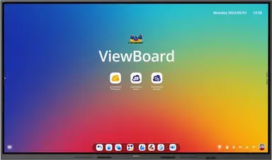 ViewSonic 110 in 4K ViewBoard Interactive Display with Integrated Microphone and USB-C, 384