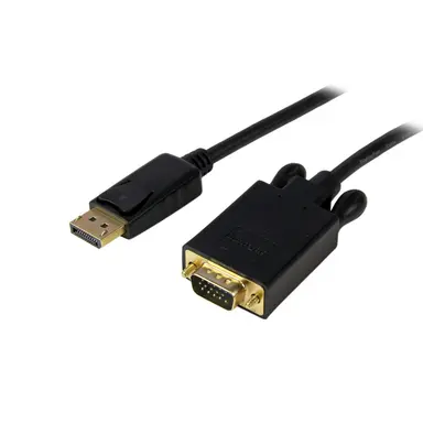 StarTech.com 15FT/4.6M Active DisplayPort to VGA Cable HBR2 2048X1280/1080P 60HZ Edid/DDC - V