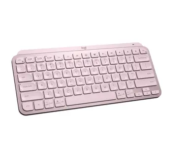 Logitech MX Keys Mini Minimalist Wireless Illuminated Keyboard - Rose - US, image 8
