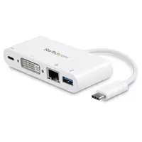 StarTech.com USB-C Multiport Adapter W/ DVI-Digital Video 1920 × 1200 / 1080P (Single LINK)/GBE, image 3