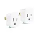 CyberPower Systems (USA) 3-Prong to 2-Prong Plug Adapter 2-Pack, Polarized Grounding Converter, 3-Prong, image 5