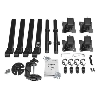 StarTech.com VESA 75X75/100X100MM Heavy Duty Steel Desk Mount Quad Monitor Arm (2X2) Supports, image 4
