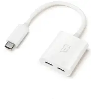 Targus Istore Usbc to Dual Usbc Adapter White, image 3