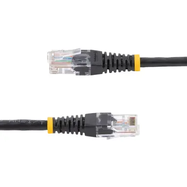 StarTech.com 3 ft Black Molded Cat5e UTP Patch Cable, image 7