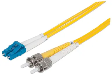 5M 14FT LC/ST Single Mode Fiber Cable