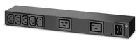 APC by Schneider Electric Rack PDU, Basic, 0U/1U, 100-240V/20A, 220-240V/16A, IEC 60320 C20;7 IEC 60320 C1, image 3