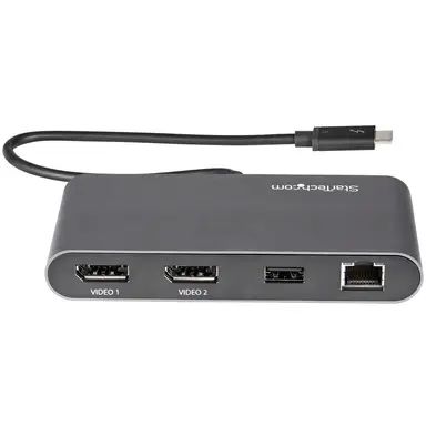 StarTech.com Thunderbolt 3 Mini Dock - 40GB Video & Data/Dual Monitor DisplayPort 4K 60HZ/1X, image 8