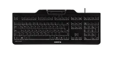 Cherry Americas Black USB PCSC/Emv Smart Card Reader 104, image 4