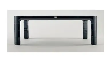 3M Display Materials And Syste Adjustabel Monitor Stand 13.5INX10INX6IN SILVER/BLACK, image 4