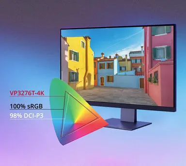 ViewSonic 32 in Colorpro 4K UHD IPS Monitor with 100W Thunderbolt, RJ45, DCI-P3 and HDR400., image 3