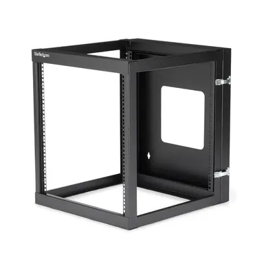 12U Open Frame Wall Mount Server Rack - Network Rack with 19.8IN Mounting Depth