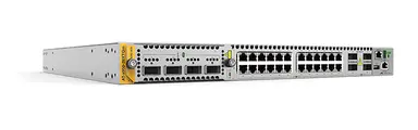 Allied Telesis Dvanced Layer 3 Switch, 24X 100M/1G/2.5G/5G/10G-T, 4X QSFP+/QSFP28, 1X Expansion