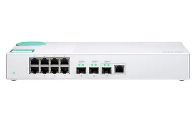 Qnap QSW-308-1C 8-PORT Unmanage 1GBE SWITCH.EIGHT 1GBE Nbase-T Ports Three 10GB, image 4