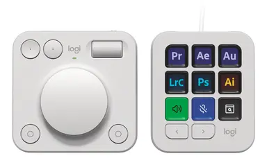 Logitech MX Creative Console - Pale Gray