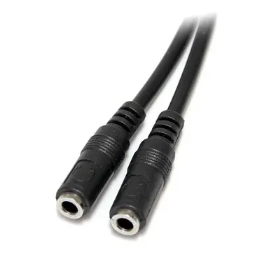 StarTech.com Split One Headphone Jack into Two Separate Jacks - 3.5MM Audio Splitter - Mini J, image 7