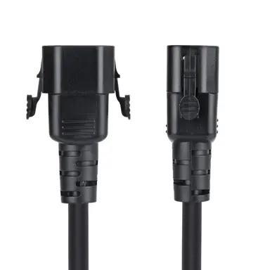 StarTech.com 6 ft Power Extension Cord W/Locking IEC 60320 C14 and C13 Connectors Helps Minimi, image 6