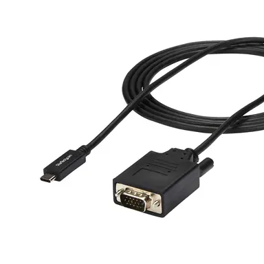 StarTech.com 6.6FT/2M USB Type C (DP Alt Mode HBR2) to VGA Cable / 1920X1200/1080P 60HZ / Edi, image 7