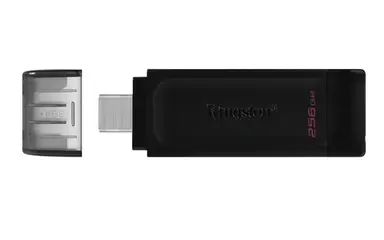 Kingston 256GB USB-C 3.2 Gen 1 Datatraveler 70, image 4