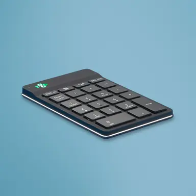 R-Go Tools Numeric Keypad, Black, Wireless, Bluetooth, Ergonomic, Portable