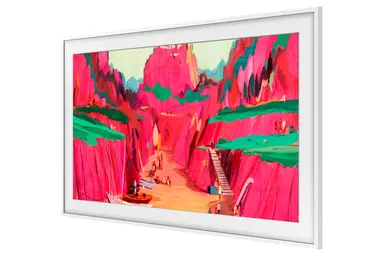 Samsung Electronics America I 85IN The Frame Customizable Bezel - Modern White, image 7