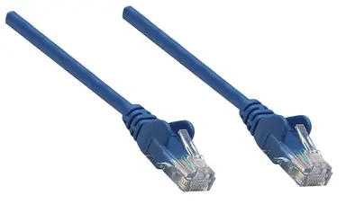 Intellinet Augmented Category 6, Cat6a S/FTP Patch Cable, 10 FT, Blue Copper, 26 AWG, Snag, image 8