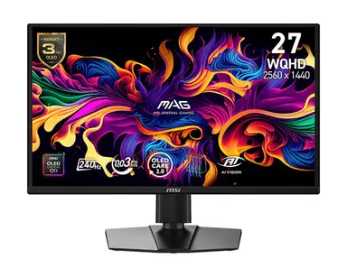 MSI Computer OLED Display - Flat - 2560 X 1440 - 27INCH - 0.03MS Response, image 4