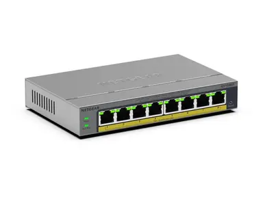 NETGEAR 8PT Gigabit Ethernet Easy Smart PoE+ Switch, image 4
