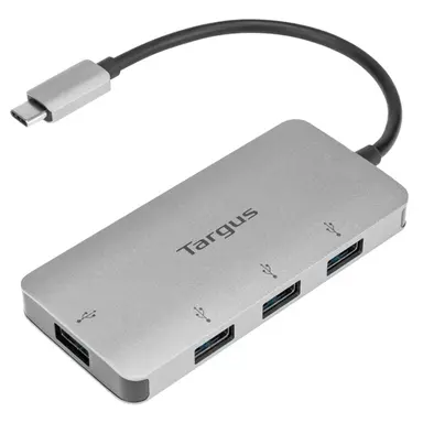 Targus - USB-C to 4-Port USB-a Hub - Windows and Macos, Chromebook Comp, image 4