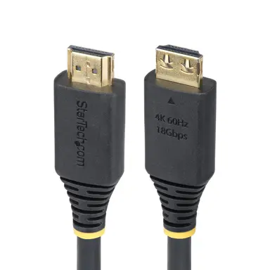 StarTech.com 10 ft (3M) High Speed HDMI Cable with Gripping Connectors, 4K 60HZ/1440P 144HZ, H