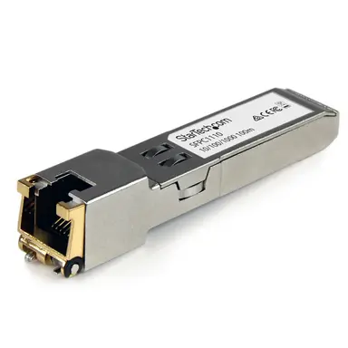 StarTech.com Cisco SFP-GE-T Compatible SFP - 1000BASE-T 1 Gbps - 1GBE Module - 10/100/1000 MB