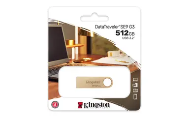 Kingston 512GB 220MB/S Metal USB 3.2 Gen 1 Datatraveler SE9 G3, image 6