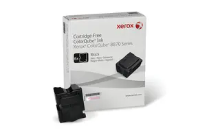Xerox Colorqube Ink Black, Colorqube 8870 (6 Sticks), North America