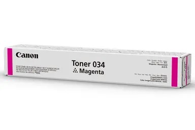 Canon Laser Canon Cartridge 034 Magenta Toner - for Imageclass MF820CDN and MF810CDN - Full